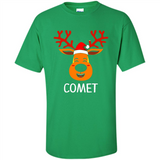 Comet Santa Claus Funny Xmas Holiday T-Shirt - Shirt