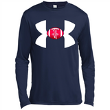 Houston Rockets Under Armour Logo - Canvas Long Sleeve T-Shirt