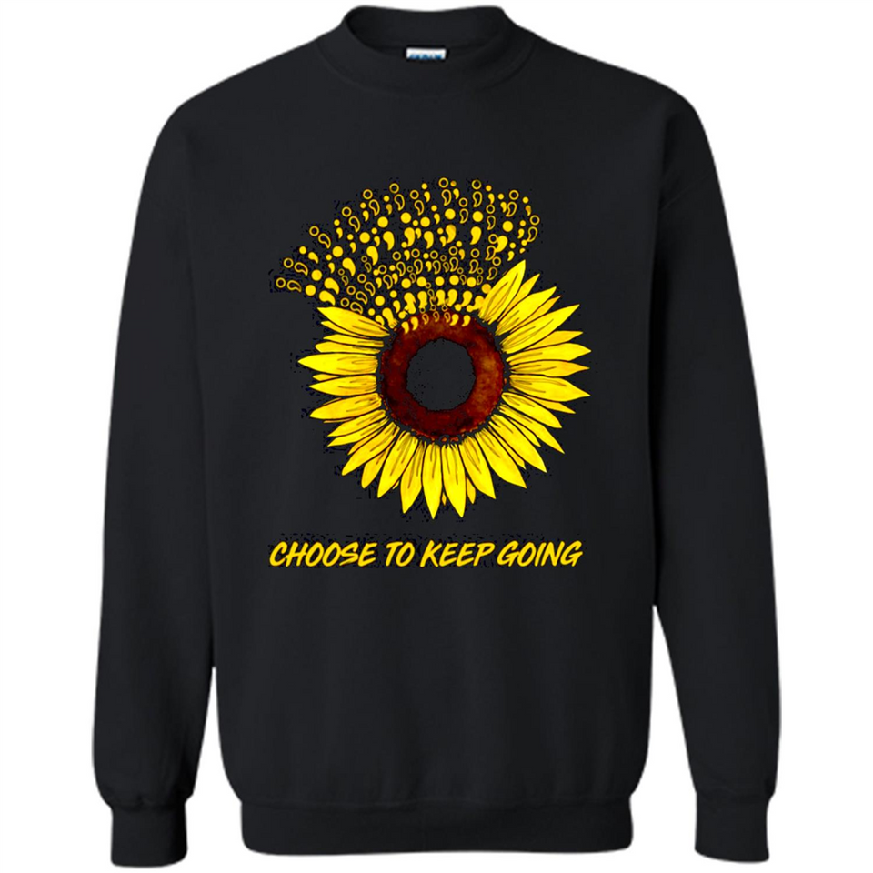 Semicolon Sunflower choose to keep going PINGPONG