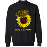 Semicolon Sunflower choose to keep going PINGPONG
