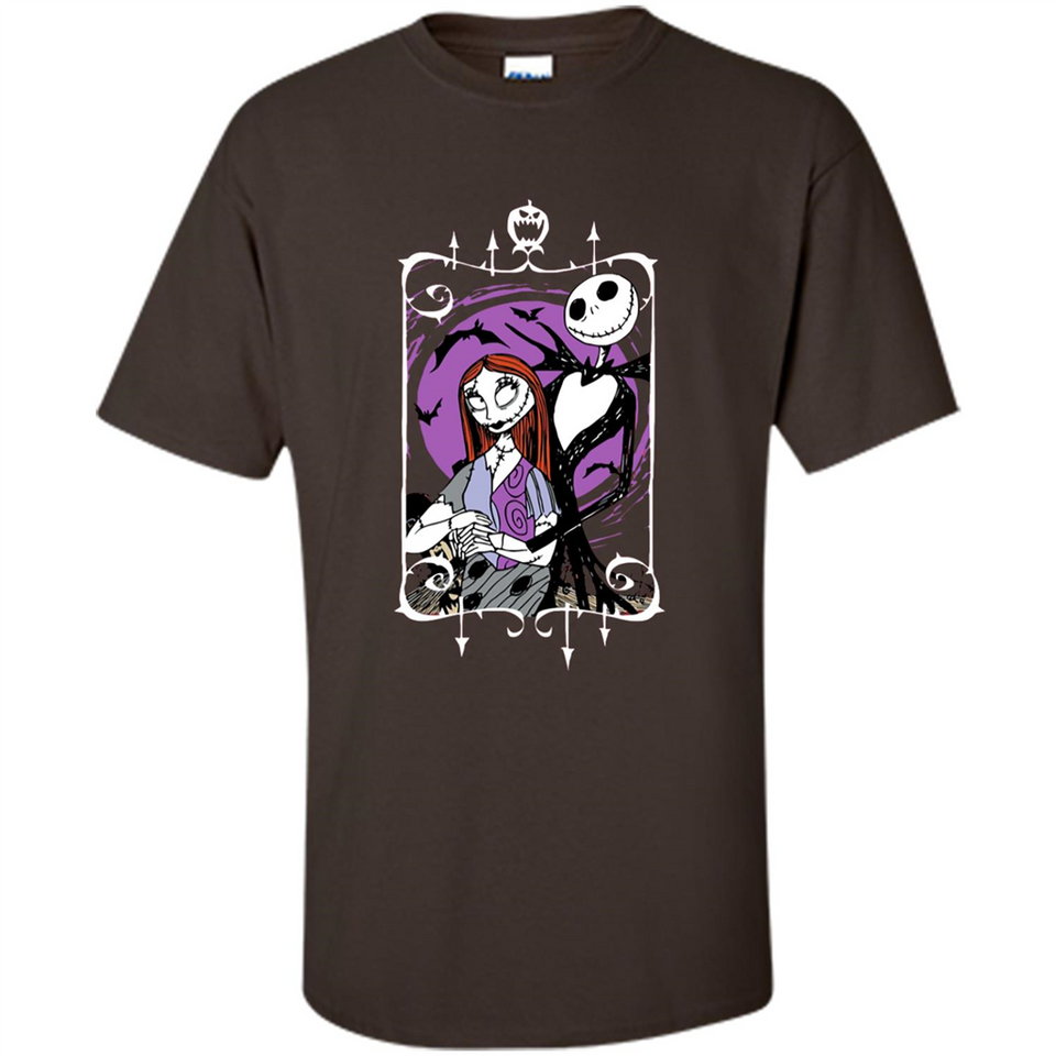Disney Nightmare Before Christmas Jack And Sally T-Shirt - Shirt