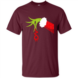 Funny Grinch Hand Holding Electrician Ornament Christmas PING PONG