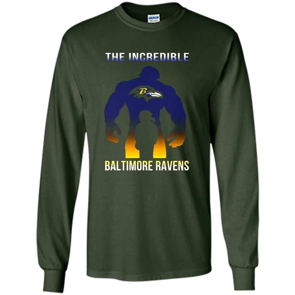 The Incredible Baltimore Ravens Hulk NFL Football