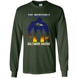 The Incredible Baltimore Ravens Hulk NFL Football