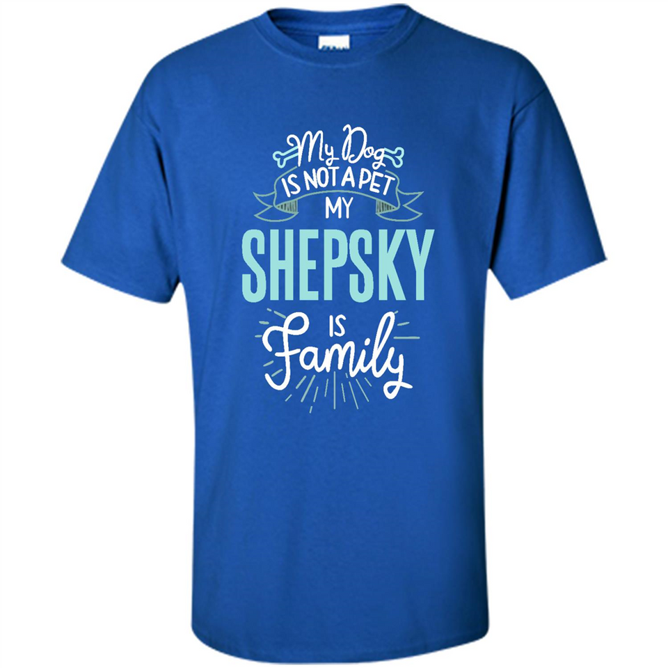 Shepsky Shirt Family Dog