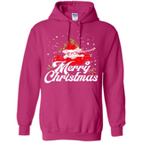 Merry Christmas Pig s - Hoodie