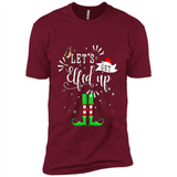 Let's Get Elfed Up Funny Drinking Wine Christmas Elf PINGPONG