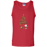 Snoopy-Woodstock-Christmas-tree-for-unto-you-is-born-this-day
