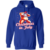 Christmas In July - Funny Dancing Santa - Hoodie
