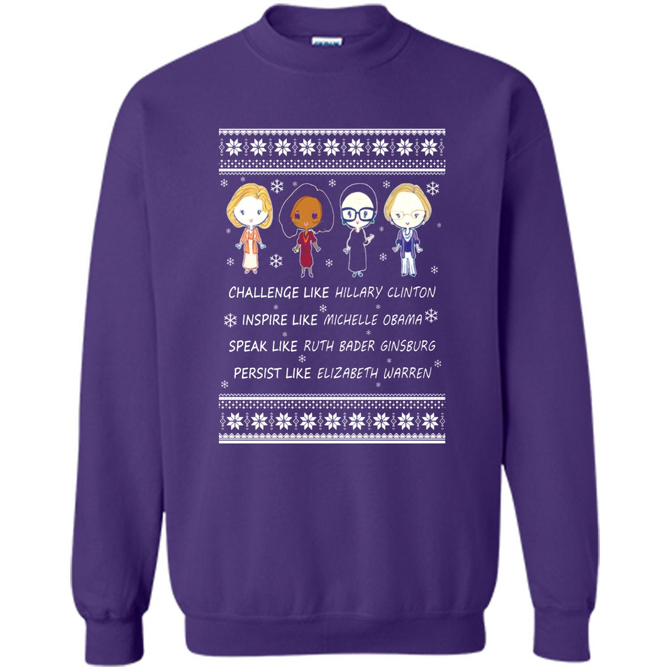 Nasty Women Michelle Hillary Warren Bader Christmas PINGPONG