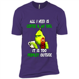 The Grinch - All I Need Is Coffee & My Dog It Is Too Peopley Outside