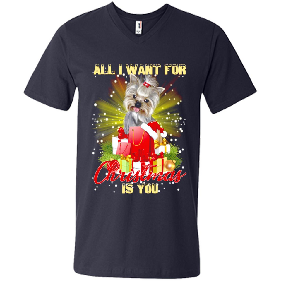 All I Want For Christmas Is You Yorkie Yorkshire Terrier