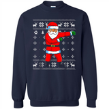 Flossing Santa Christmas Ugly Sweater Style Pajama Xmas Gift - Sweatshirt