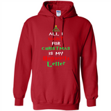 All I want for Christmas is my letter sweater PINGPONG