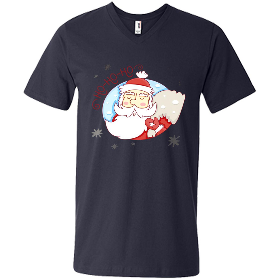 Cute Santa Claus Ho Ho Ho - Men's V-Neck