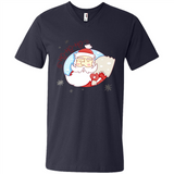 Cute Santa Claus Ho Ho Ho - Men's V-Neck