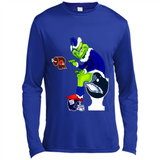 New York Giants Toilet Grinch Santa Claus Football Fan PINGPONG