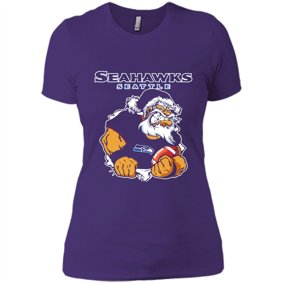 Grumpy Santa Claus Seahawks Seattle Football Team PINGPONG
