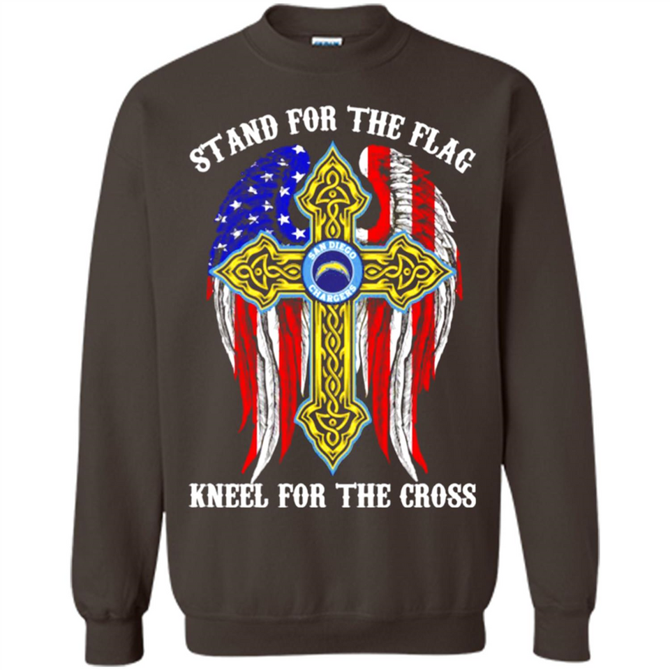 Chargers - stand for the flag kneel for the cross
