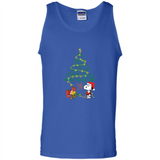 Snoopy-Woodstock-Christmas-tree-for-unto-you-is-born-this-day
