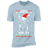 Morning Person Dutch Shepherd Funny Xmas - Premium Short Sleeve T-Shirt