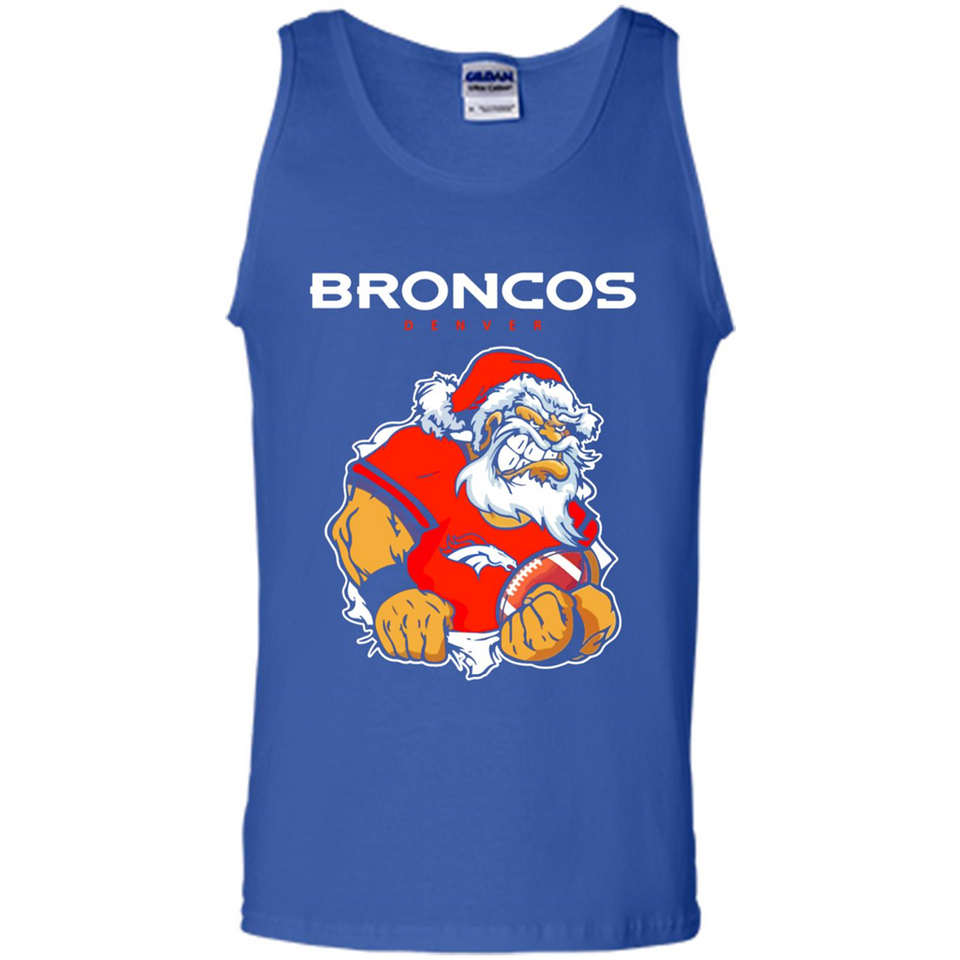 Grumpy Santa Claus Broncos Denver Football Team PINGPONG