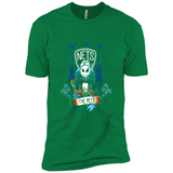 Brooklyn Nets Halloween The Nightmare Before Christmas - Premium Short Sleeve T-Shirt