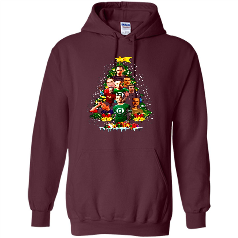 Sheldon Cooper Christmas tree sweater PINGPONG