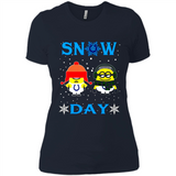 Snow Day Shirt For Indianapolis Colts Vs Minion Fans pingpong