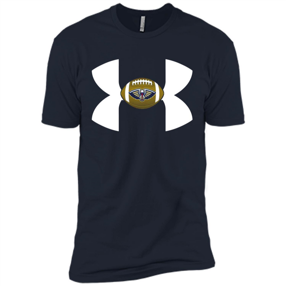 New Orleans Pelicans Under Armour Logo - Premium Short Sleeve T-Shirt