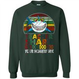 Teacher Shark Doo Doo Doo Your Homework Funny shirt Ladies' Boyfriend