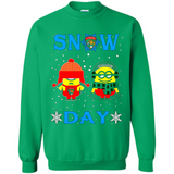 Snow Day Shirt For Florida Panthers Vs Minion Fans pingpong