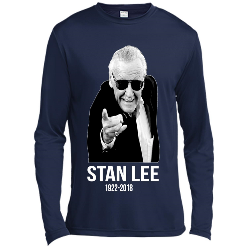 Stan Lee Rip 1922-2018 - Canvas Long Sleeve T-Shirt