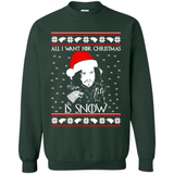 All I Want for Christmas is Snow ugly sweater PINGPONG
