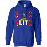 Funny Lets Get Lit Christmas Tree - Hoodie