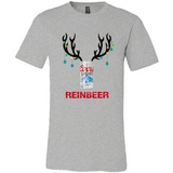 Coors Light Reinbeer Funny Beer Reindeer Christmas Sweatshirt - Canvas Unisex T-Shirt