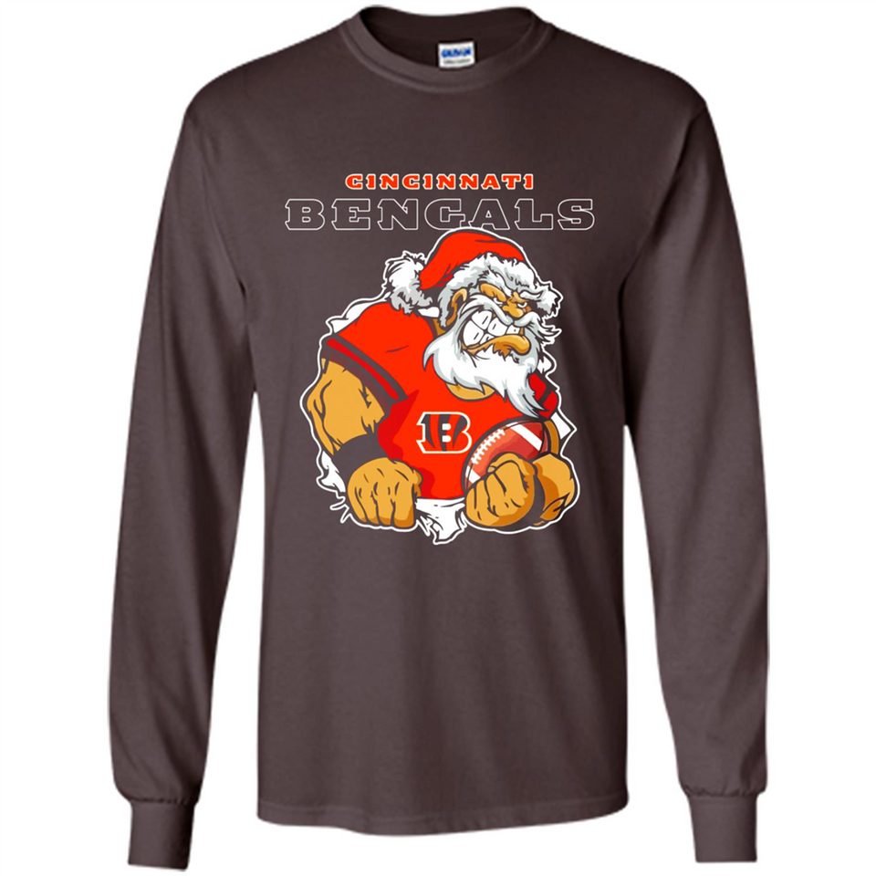 Grumpy Santa Claus Cincinnati Bengals Football Team PINGPONG