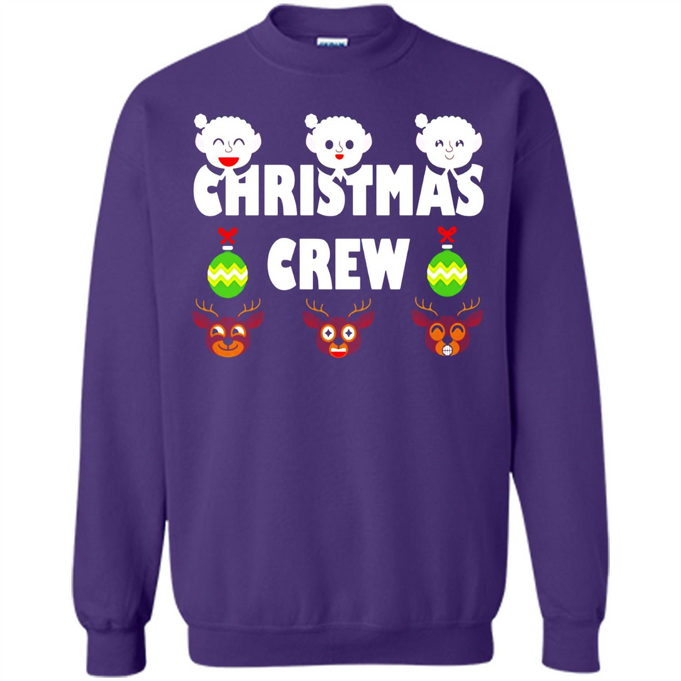 Christmas Crew Gifts Santa Elves Reindeer - Sweatshirt