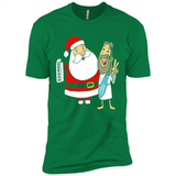 Eggnog Santa And Jesus Christmas