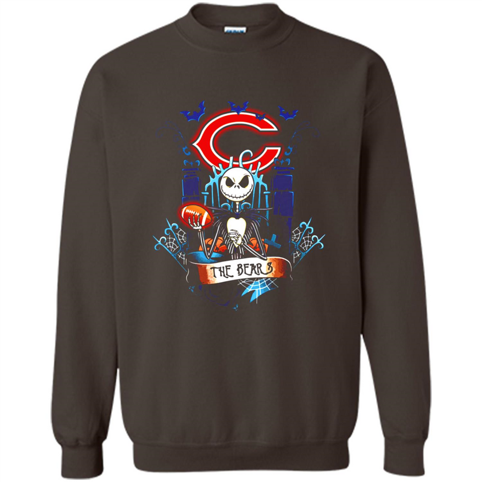 Chicago Bears Halloween The Nightmare Before Christmas - Sweatshirt