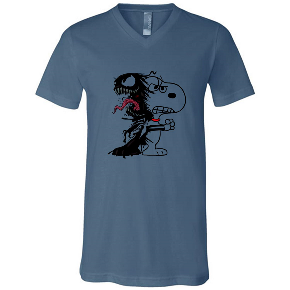 Venom Snoopy MERCHCUTE - Canvas Unisex V-Neck