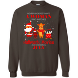 Never Underestimate A July Woman Watches Hallmark Movies Sweatshirt - Sweatshirt