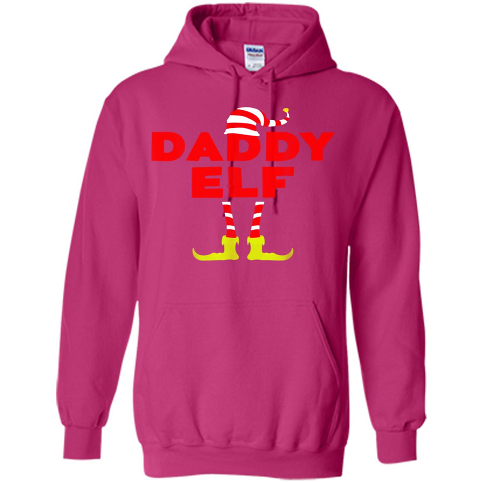 Mens Daddy Elf T-Shirt Funny Matching Christmas Costume - Hoodie