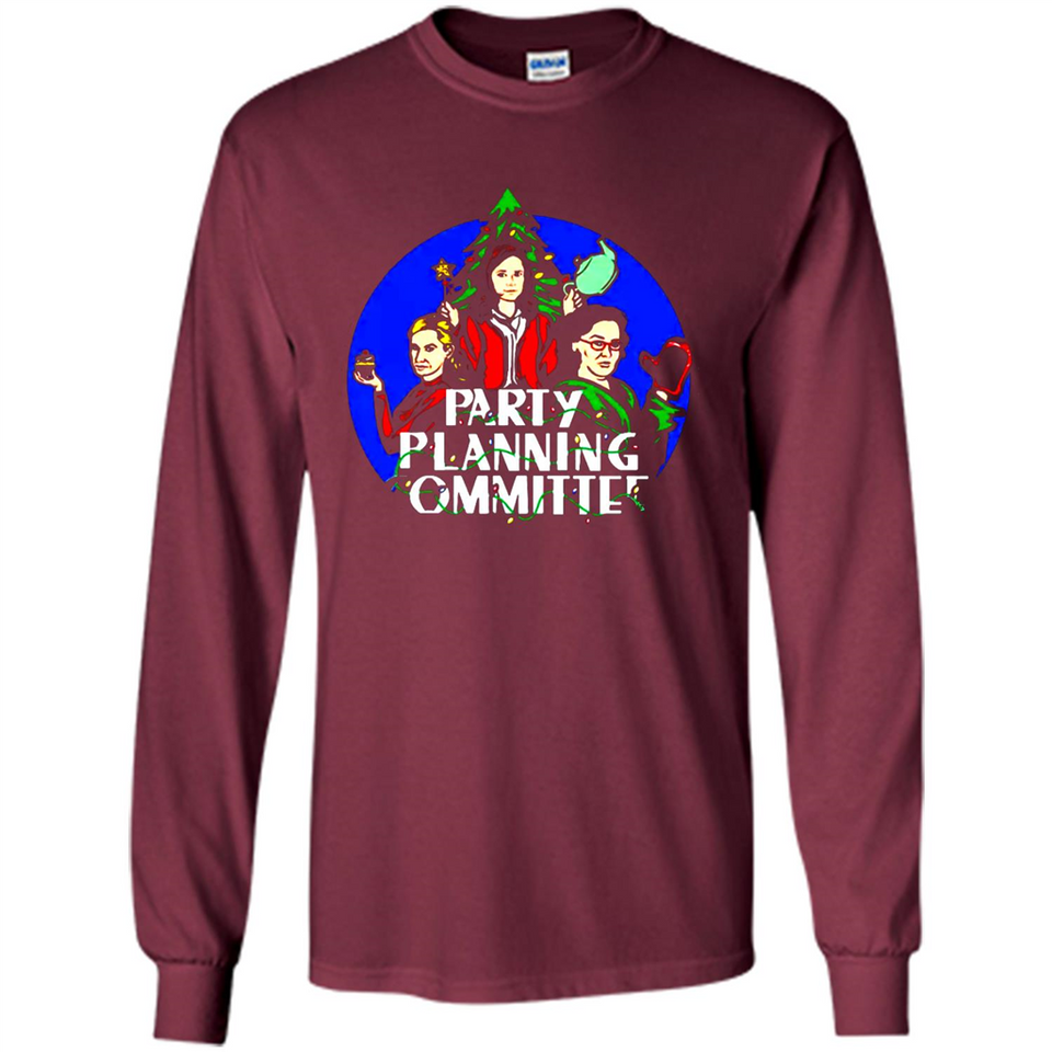 Party Planning Committee Christmas T-Shirt - Long Sleeve T-Shirt