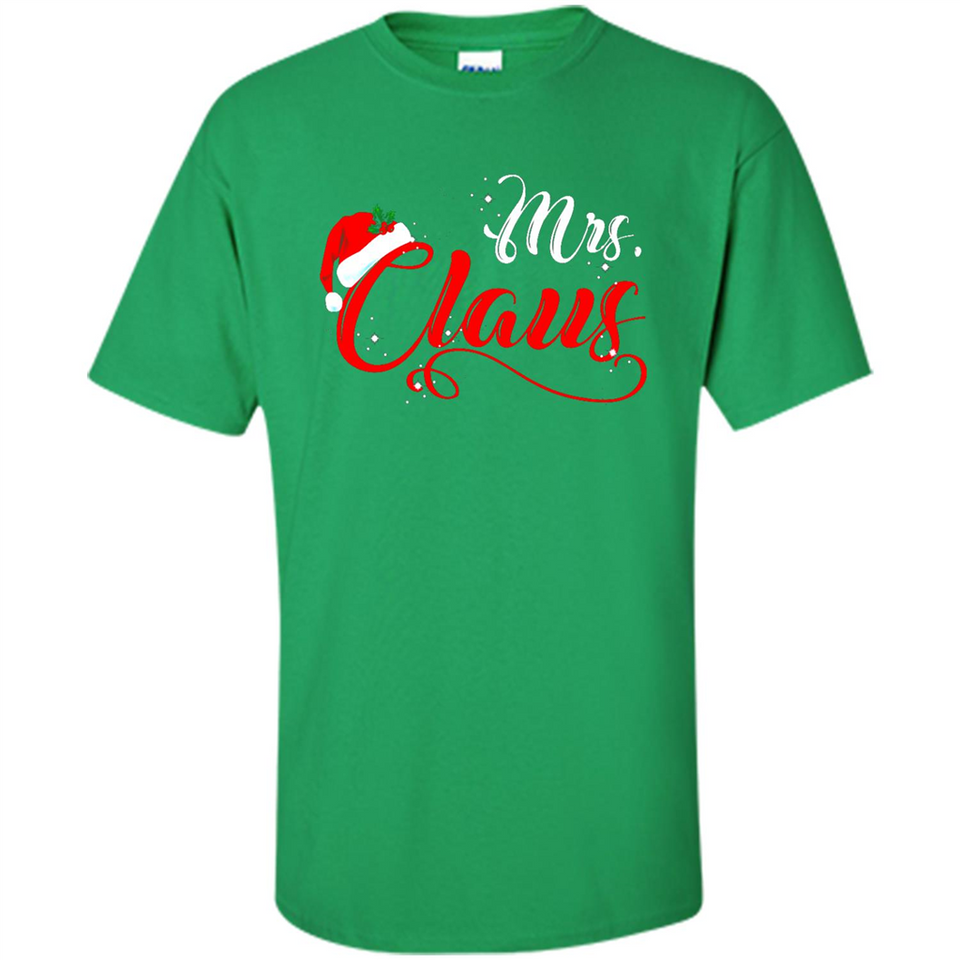 Mrs. Claus Santa Claus Merry Xmas T-Shirt - Shirt