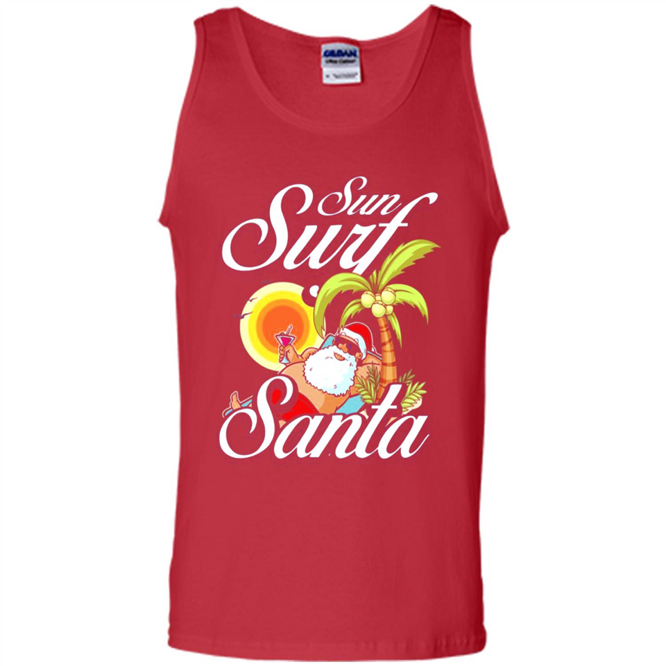 Sun Surf Santa - Tank Top