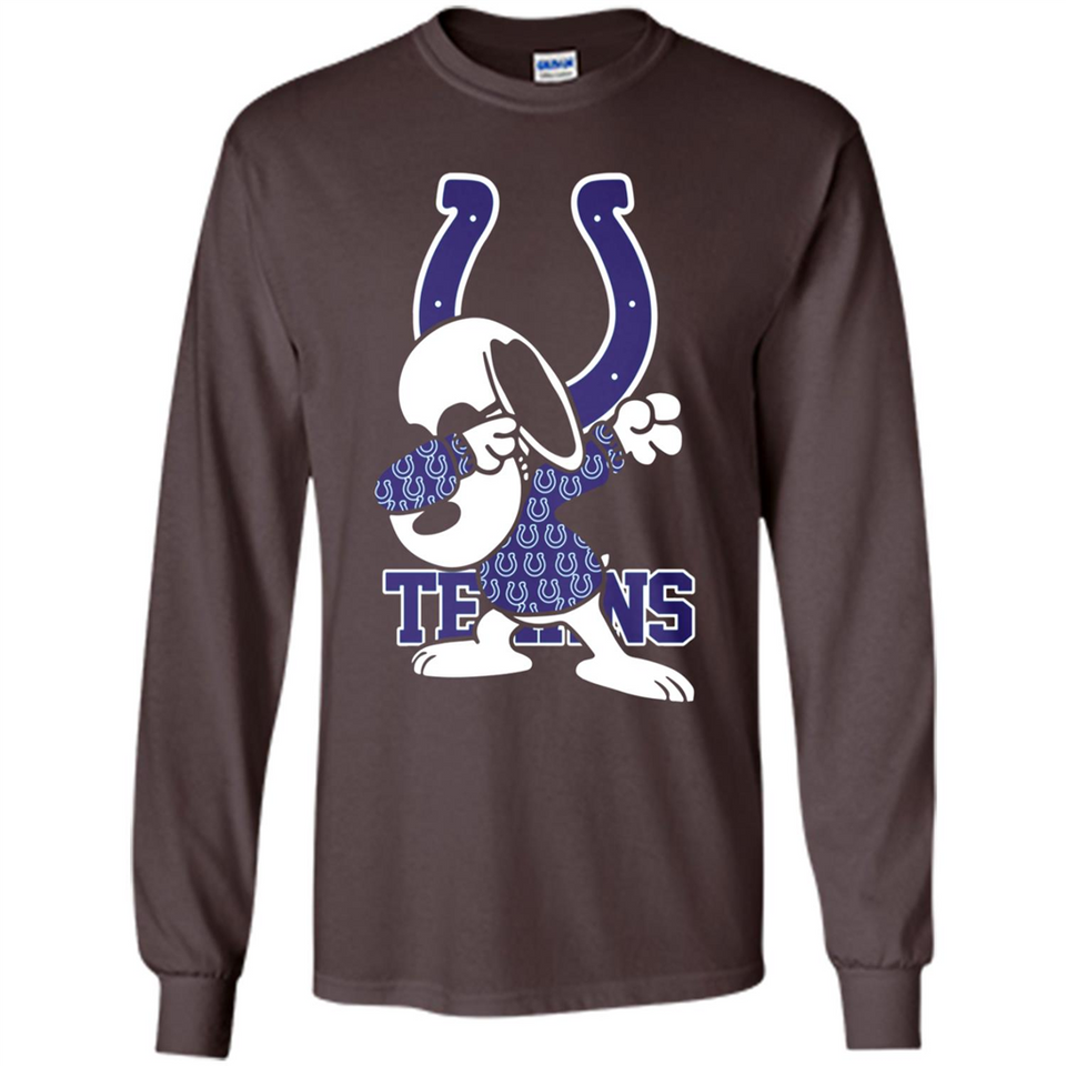 Indianapolis Colts Snoopy Dabbing PING PONG