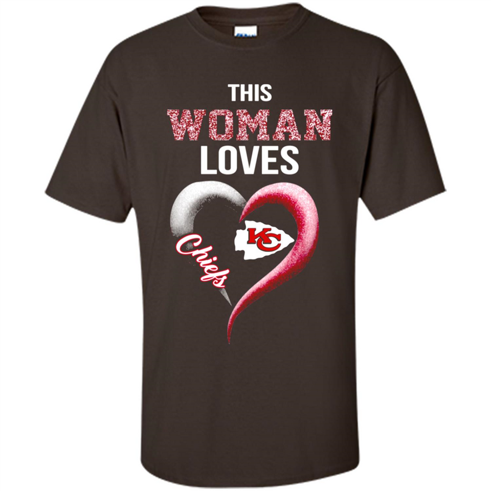 This Woman love Chiefs NFL football team - Shirt