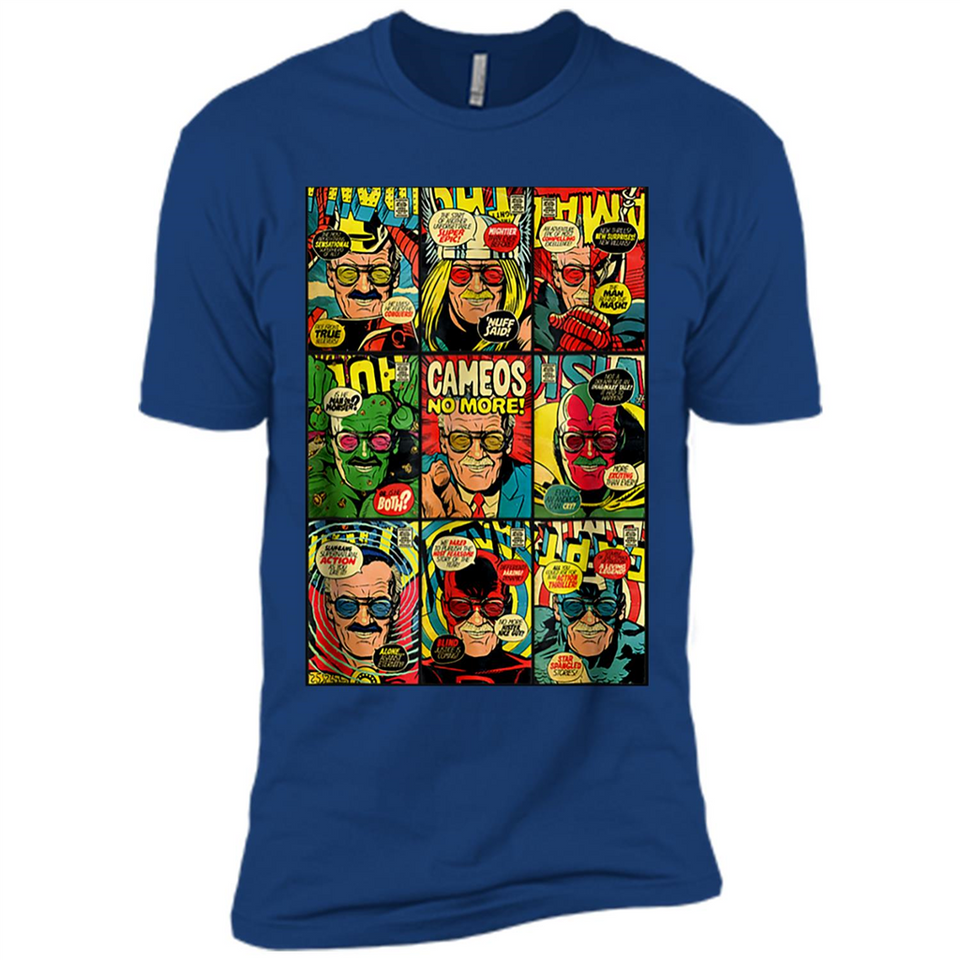 Stan Lee Cosplay Superheroes Shirt Ladies' Boyfriend
