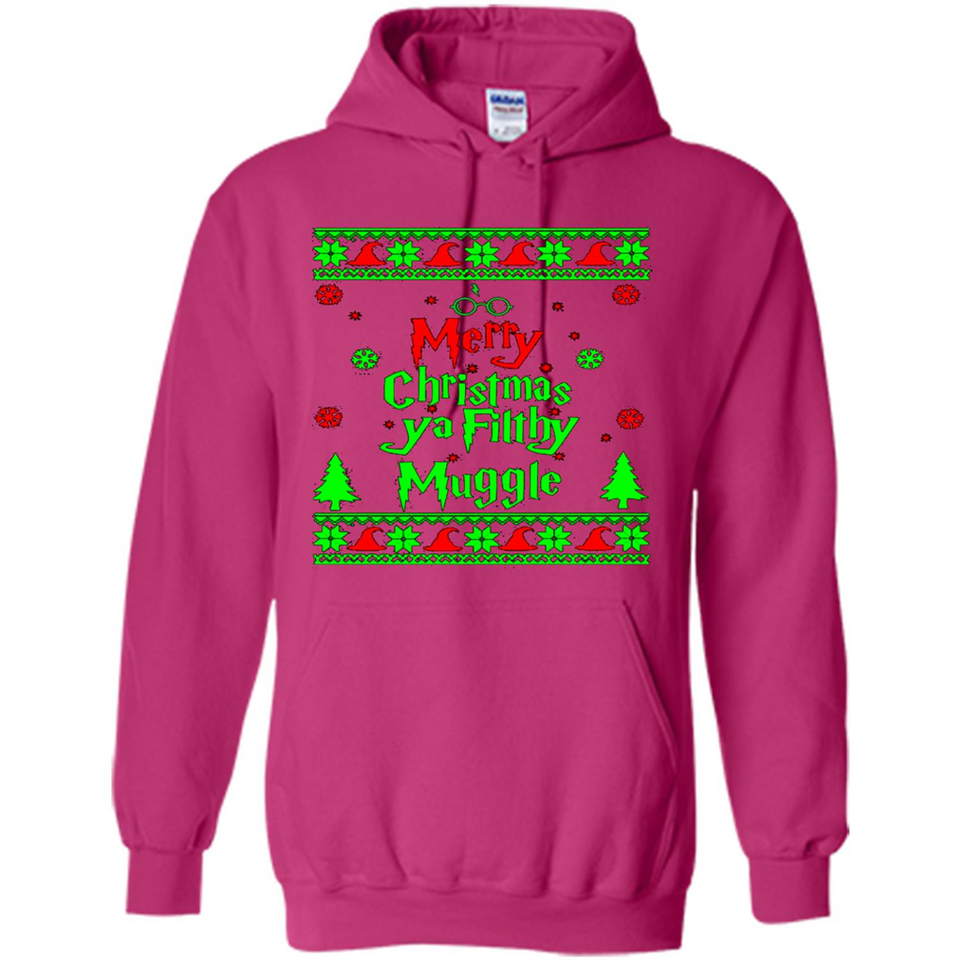 Merry Christmas ya filthy animal ugly sweater PINGPONG